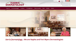 Desktop Screenshot of harrisdermatology.com